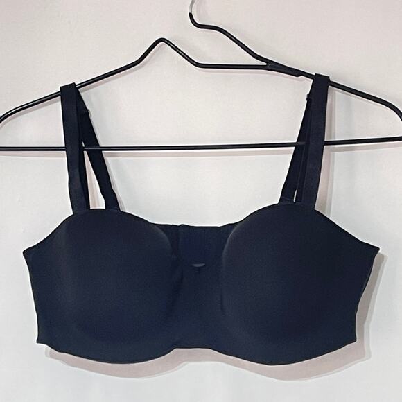 Soma Bra Womens 40C Black Multiways Straps Underwire Clear Straps Included NWOT - Picture 1 of 6
